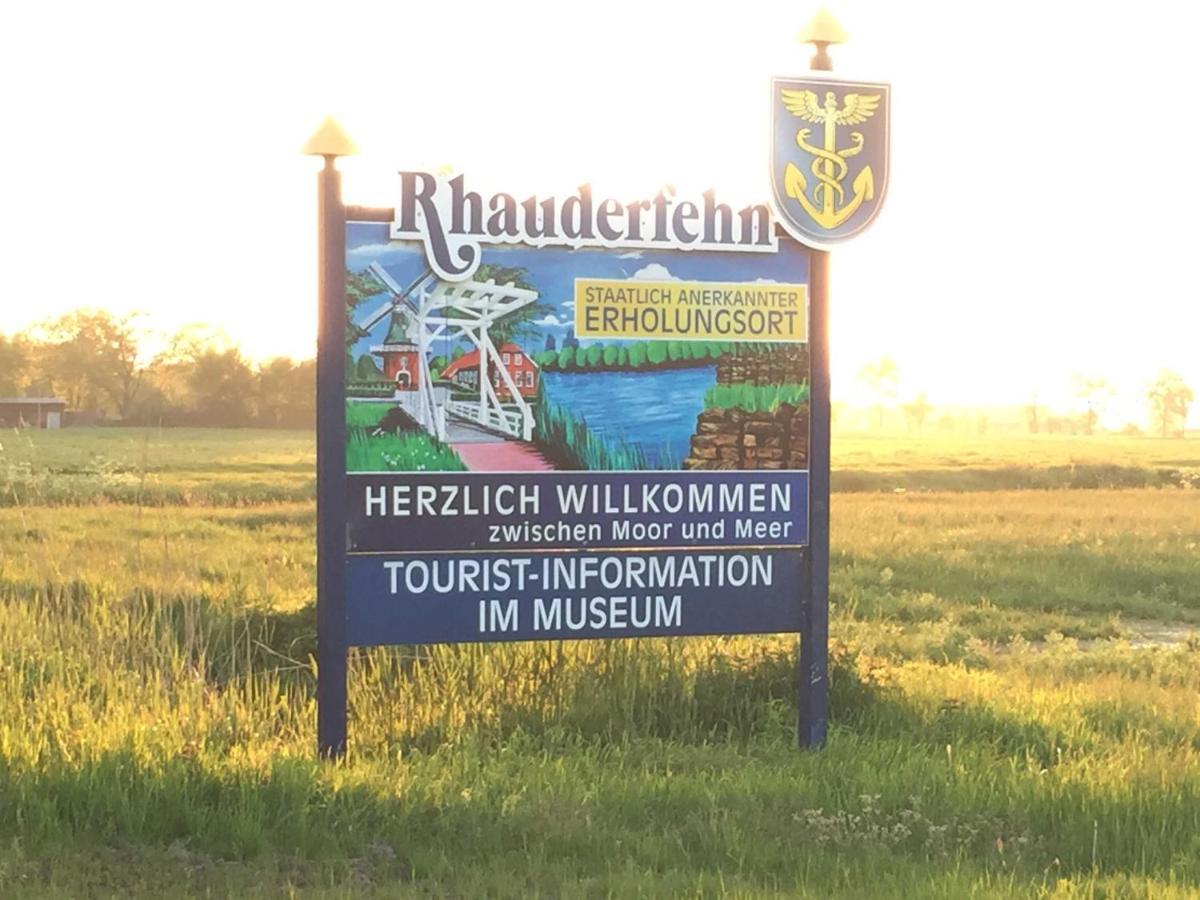 Ferienwohnung Vereinswiek 95137 Rhauderfehn エクステリア 写真